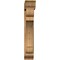 Ekena Millwork Olympic Traditional Rough Sawn Bracket w/ Offset Brace, Western Red Cedar, 8"W x 36"D x 48"H BKT0806X36X48OLY01RWR - alternate 4